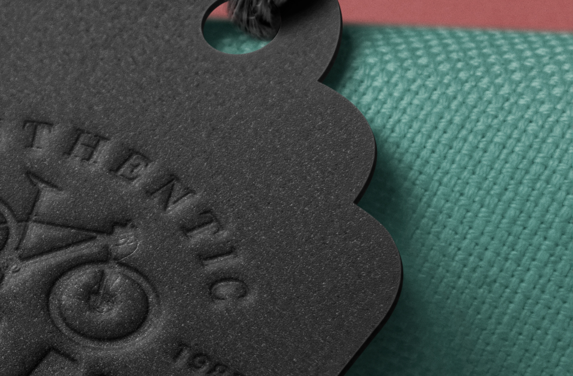 apparel label mockup