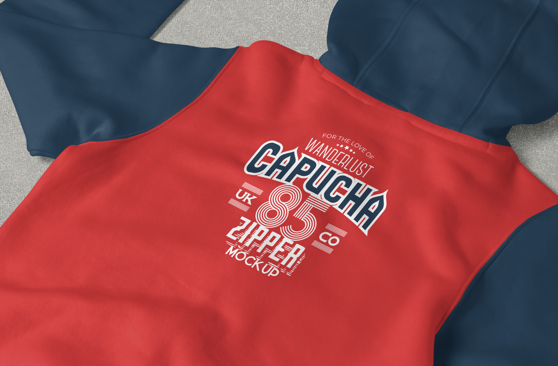back view hoodie mockup