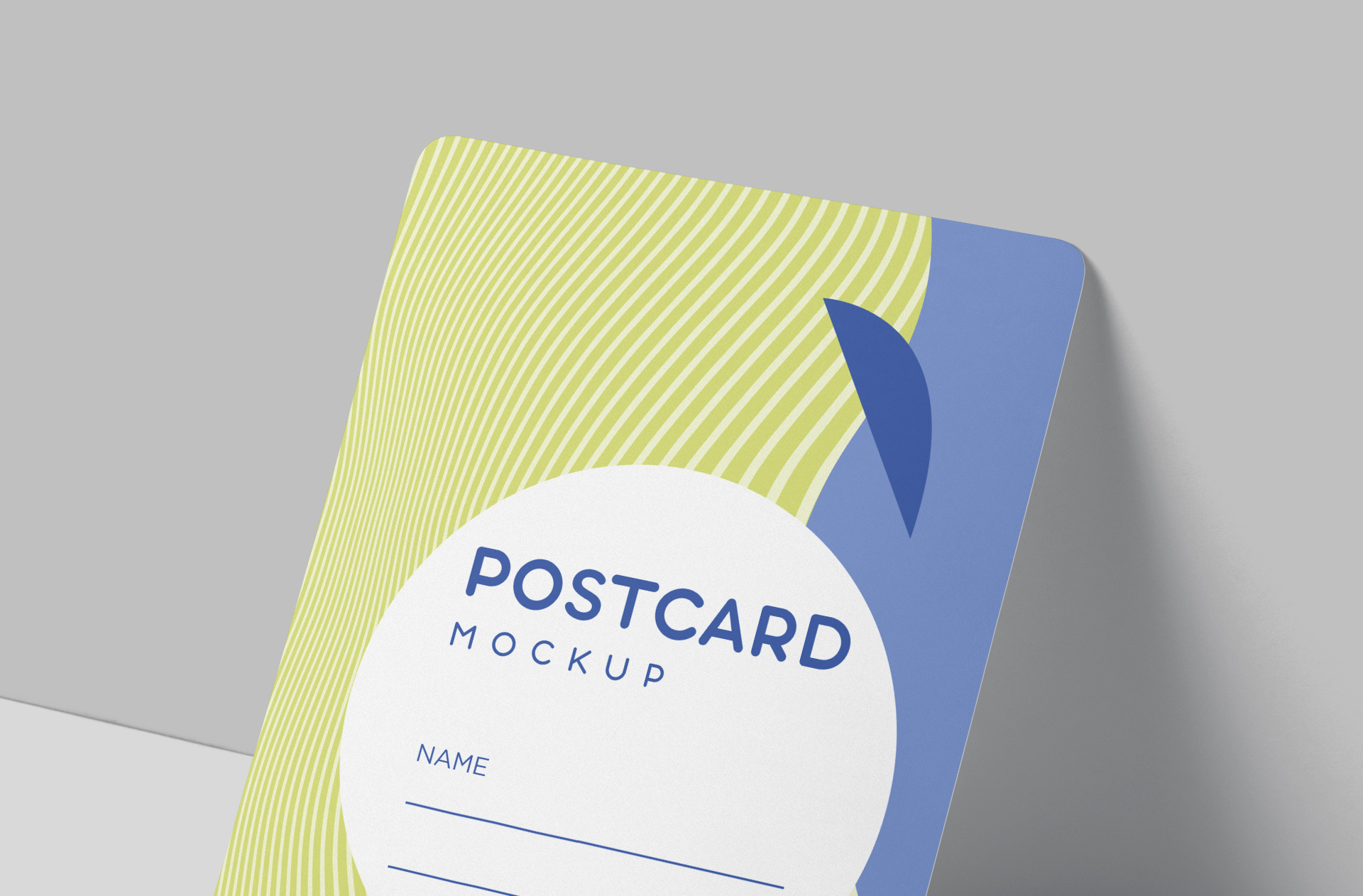 business postcard template