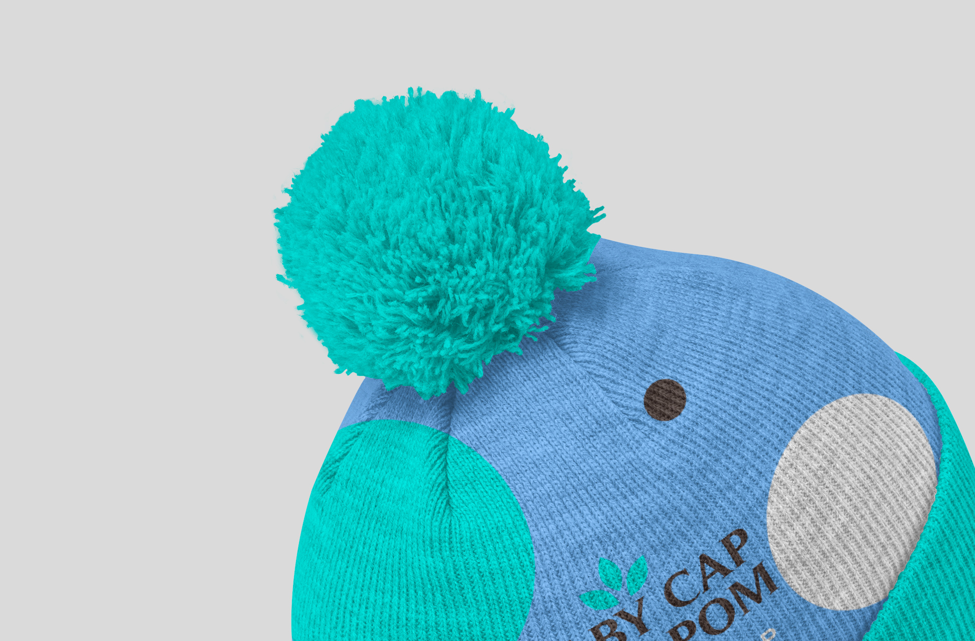angled cap mock-up
