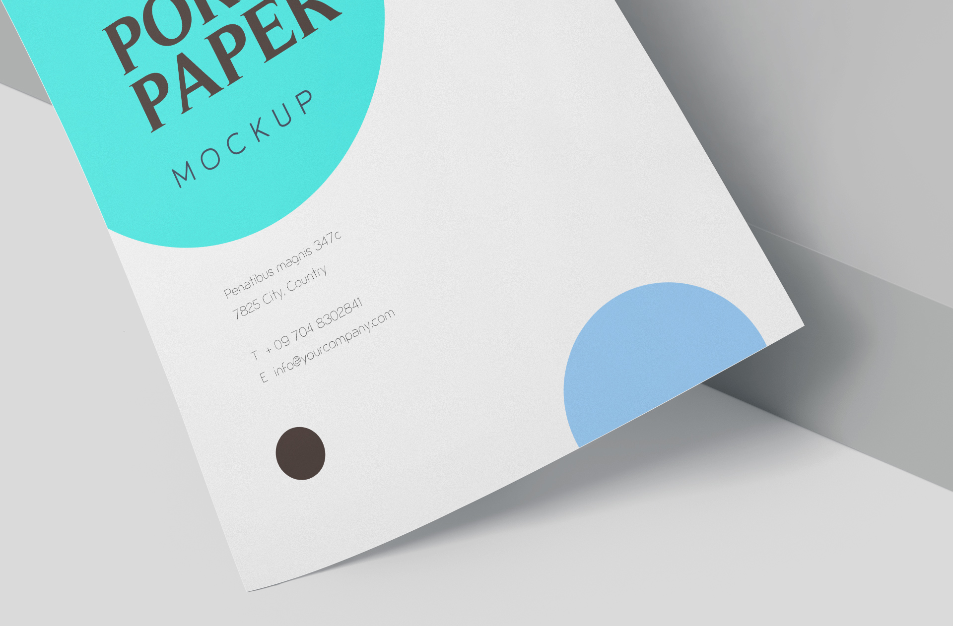 branding paper PSD