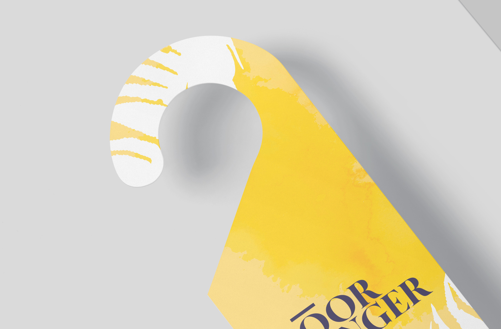 advertising door tag