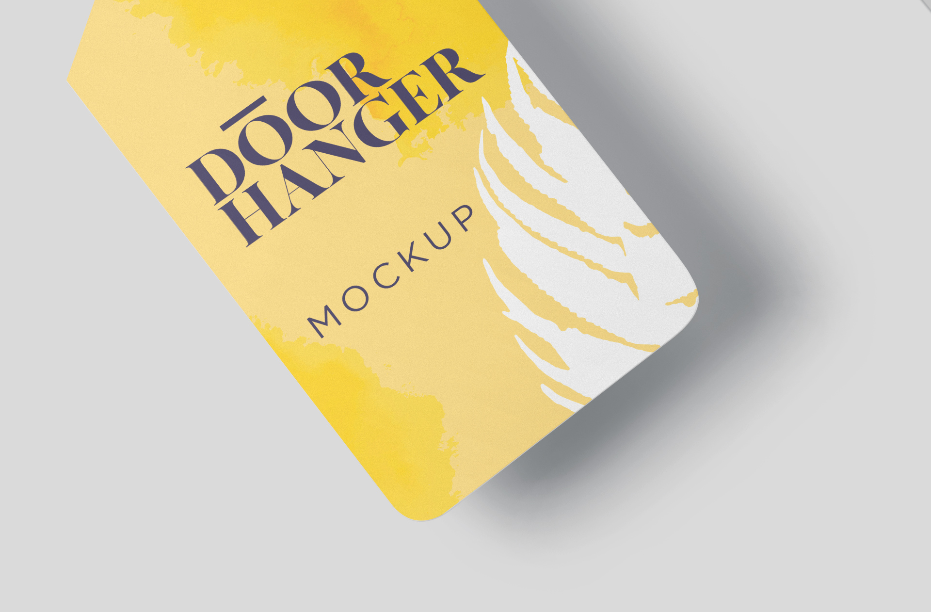 advertising door tag
