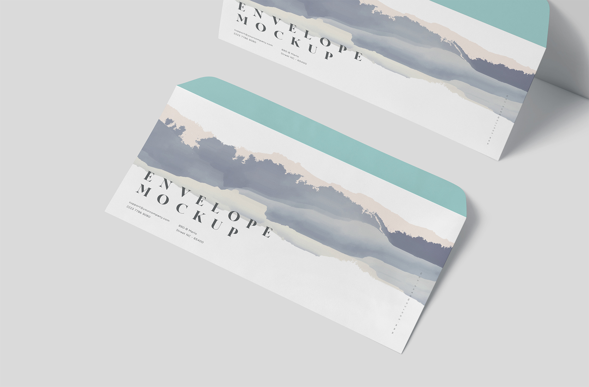 Minimalist Envelope Mockup – Corporate Stationery