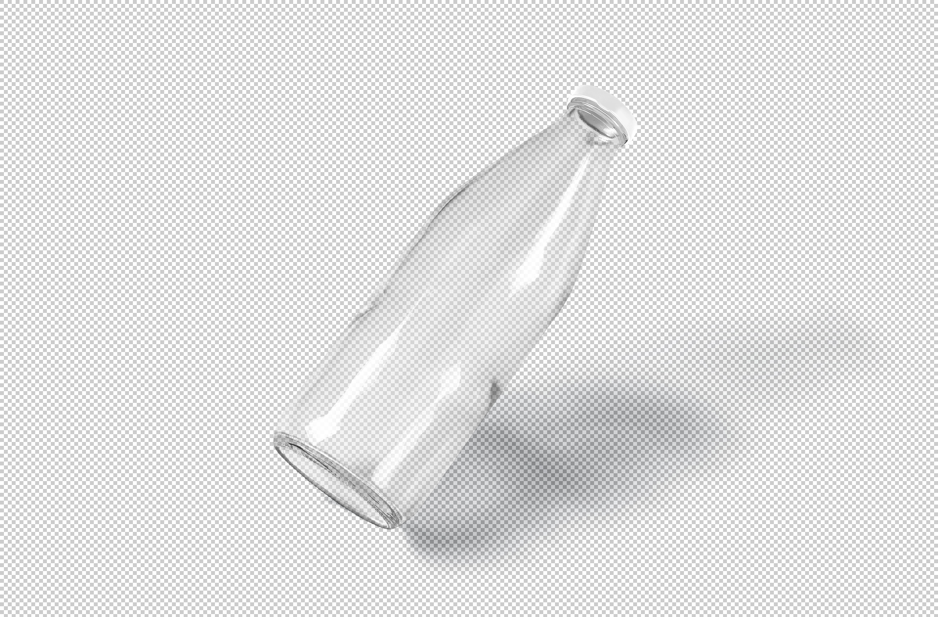 beverage branding mock-up