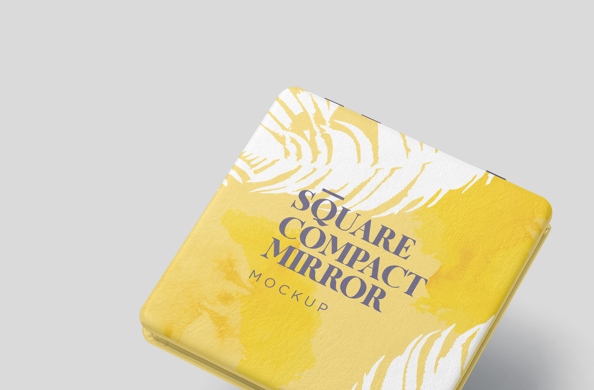 compact mirror mock-up