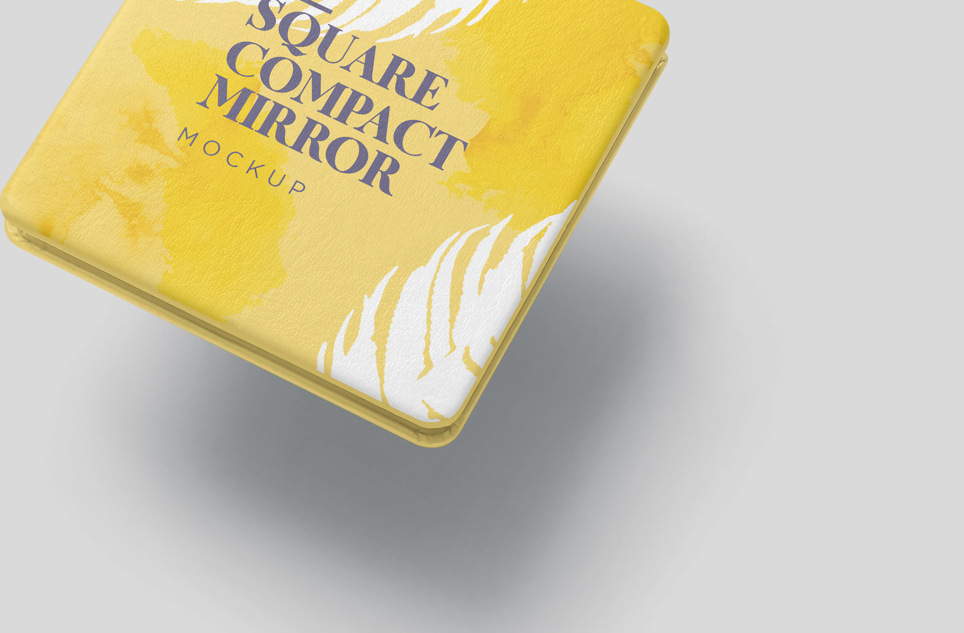 compact mirror mock-up