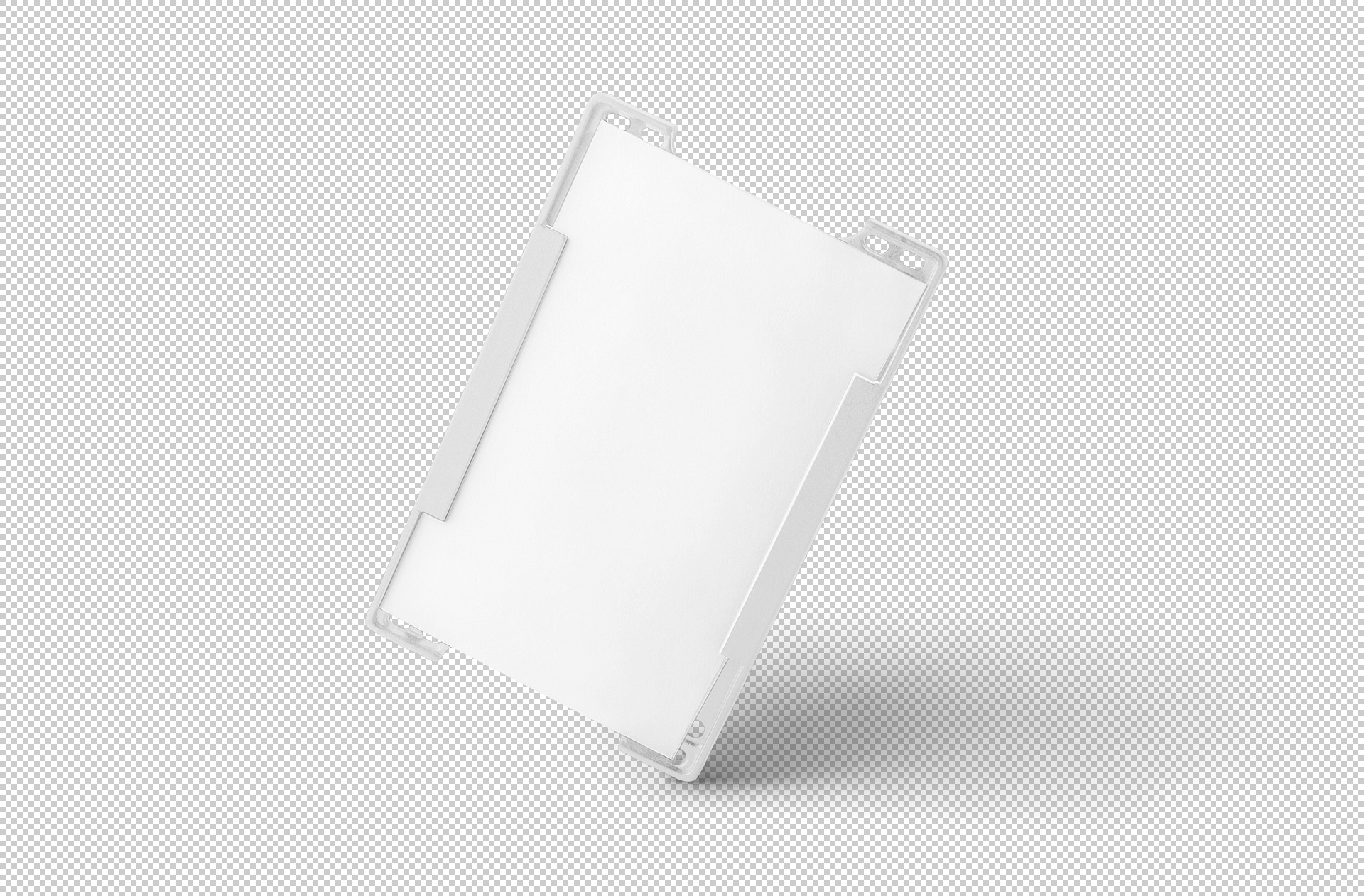 badge clip mockup