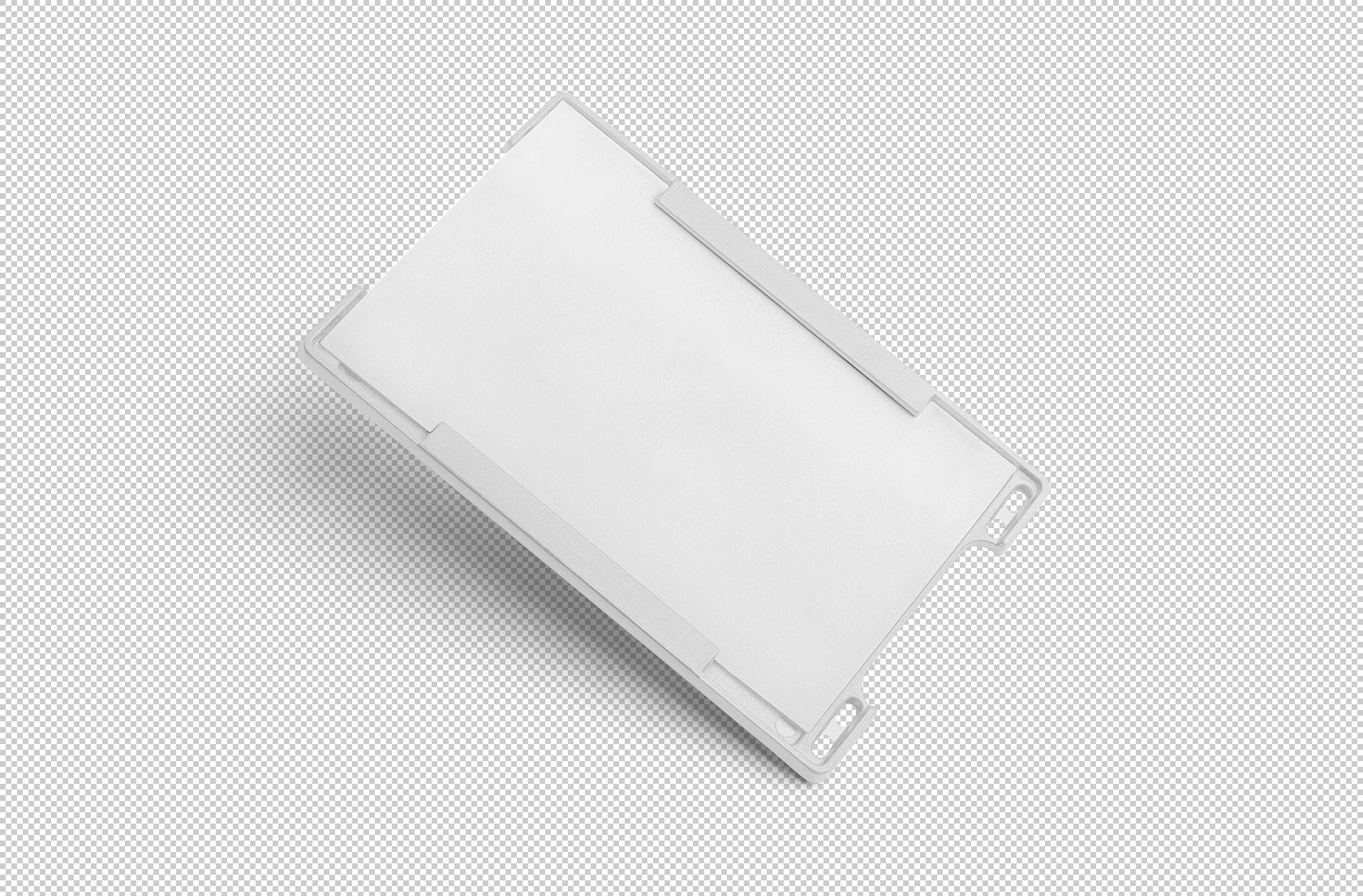 badge clip holder mockup
