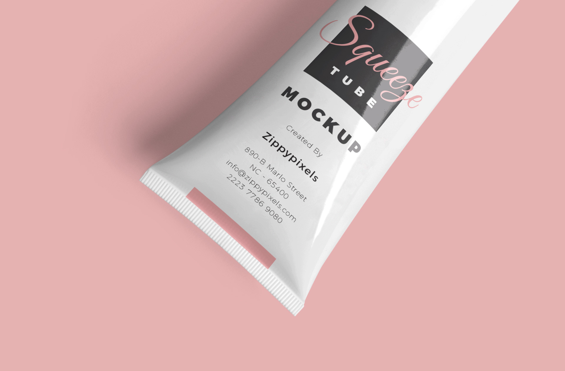 beauty tube mockup