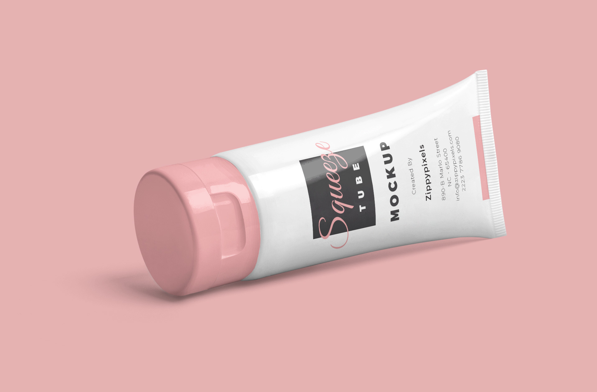 beauty tube mockup