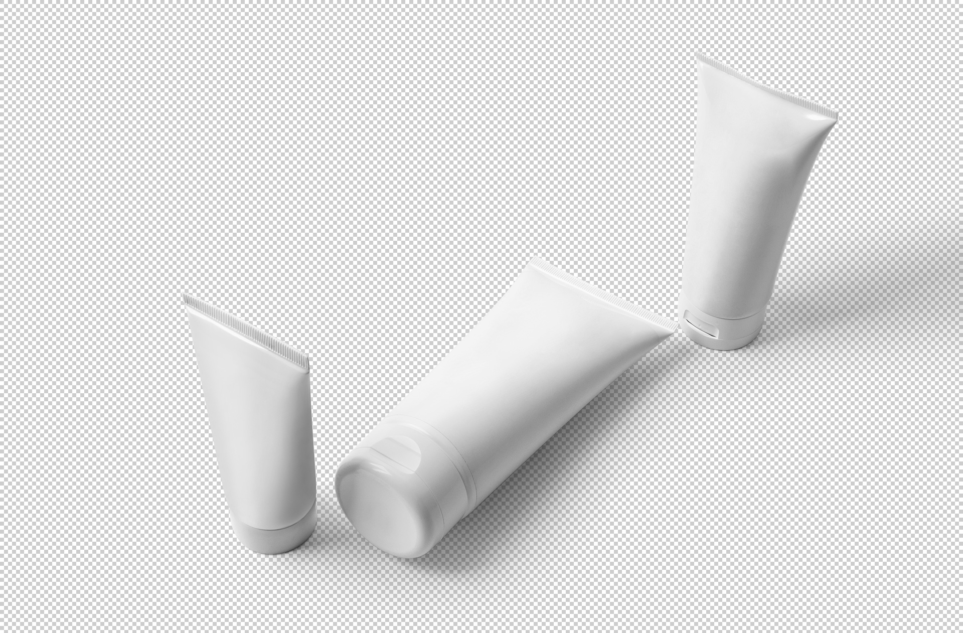 beauty product tube mockup