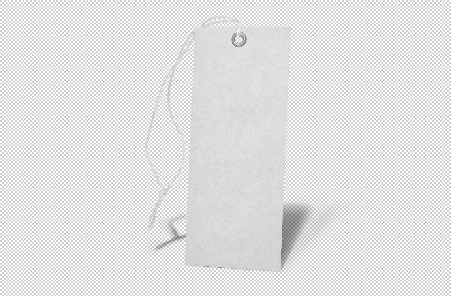 apparel label mockup