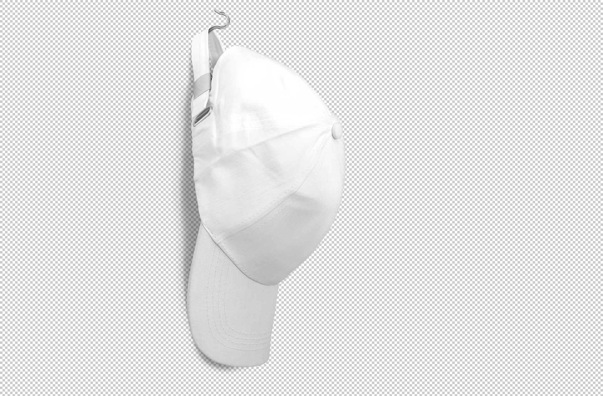 adjustable strap cap mockup