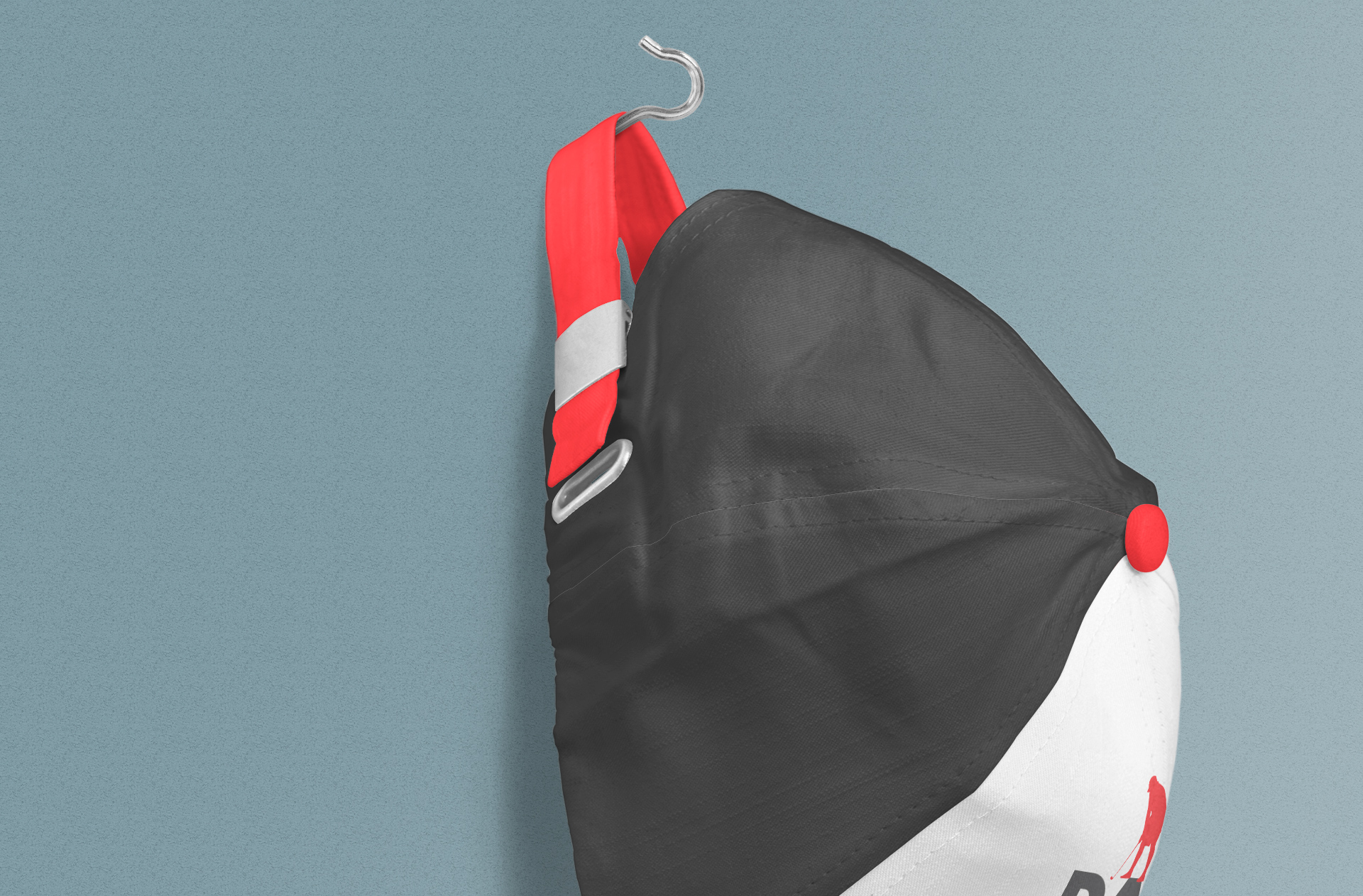 adjustable strap cap mockup
