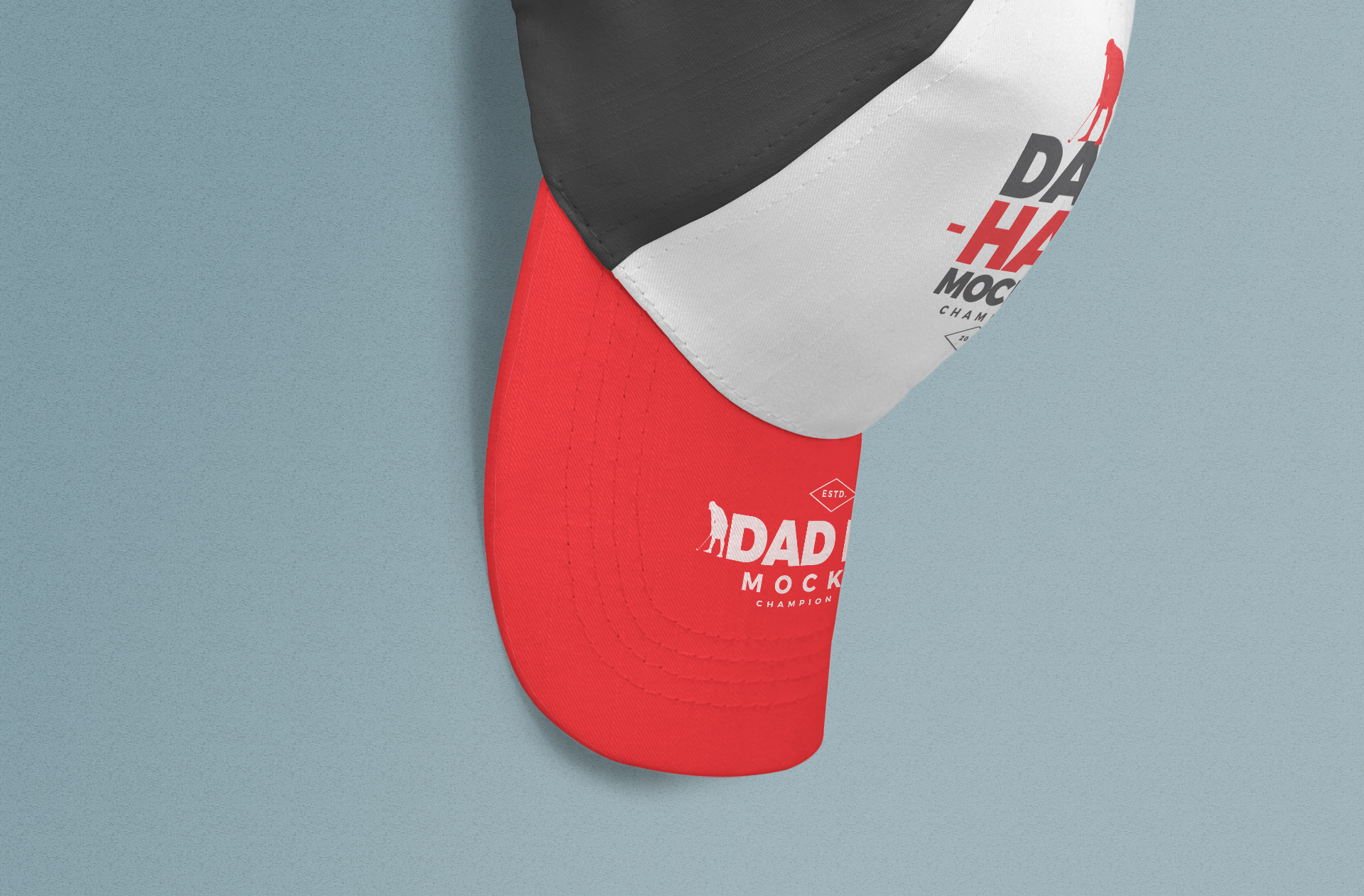 adjustable strap cap mockup