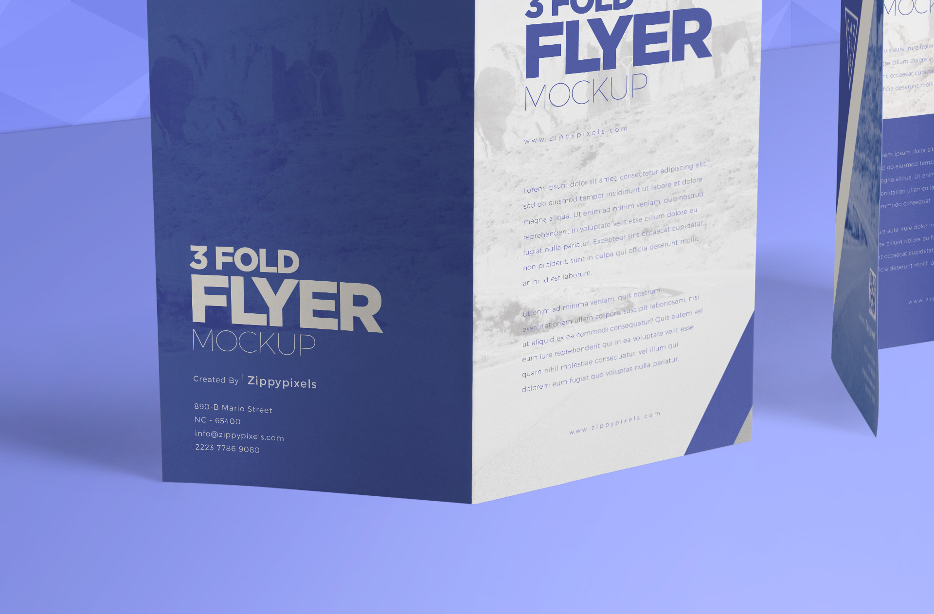 A4 paper mockup