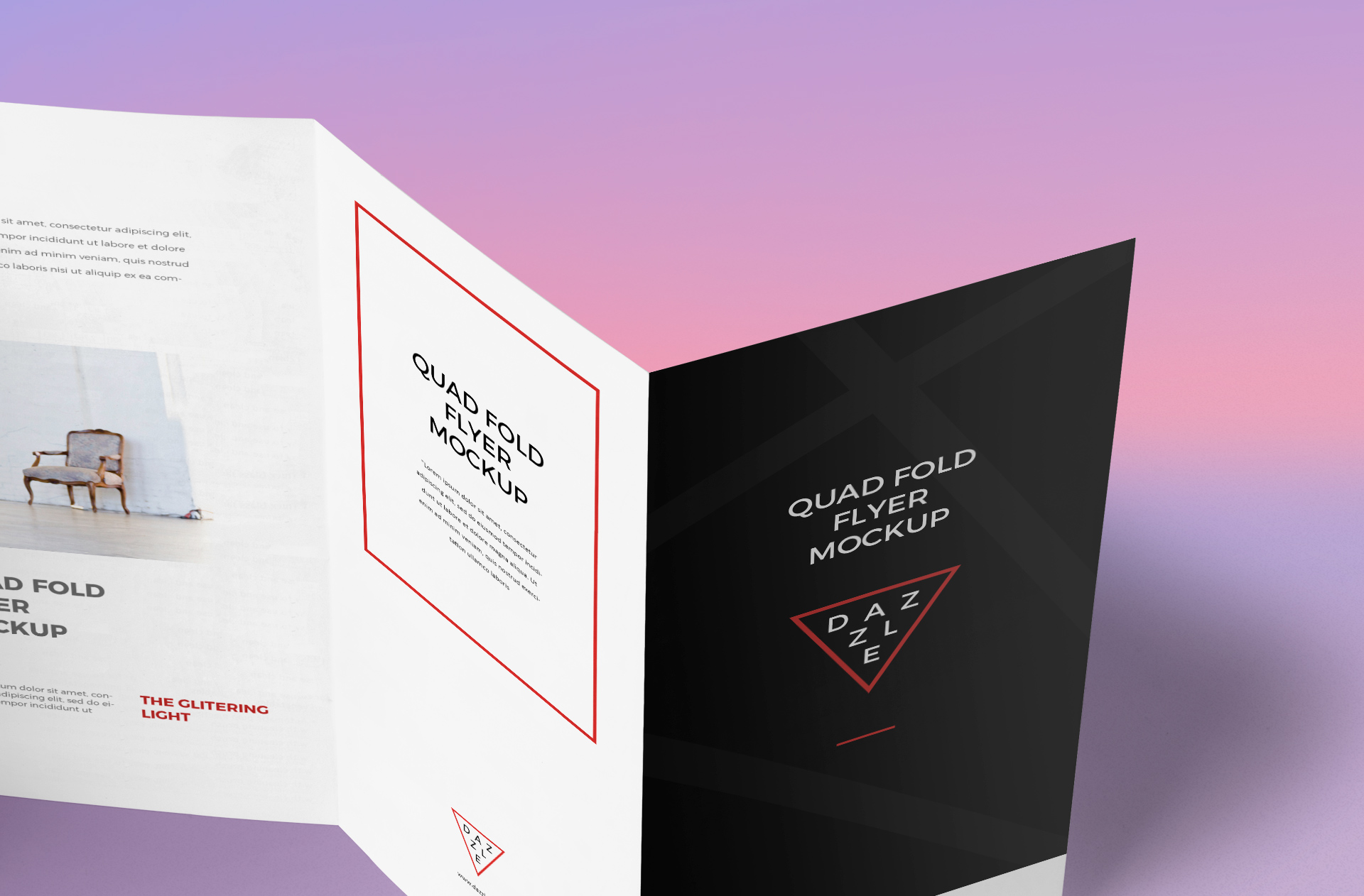 A4 flyer mockup