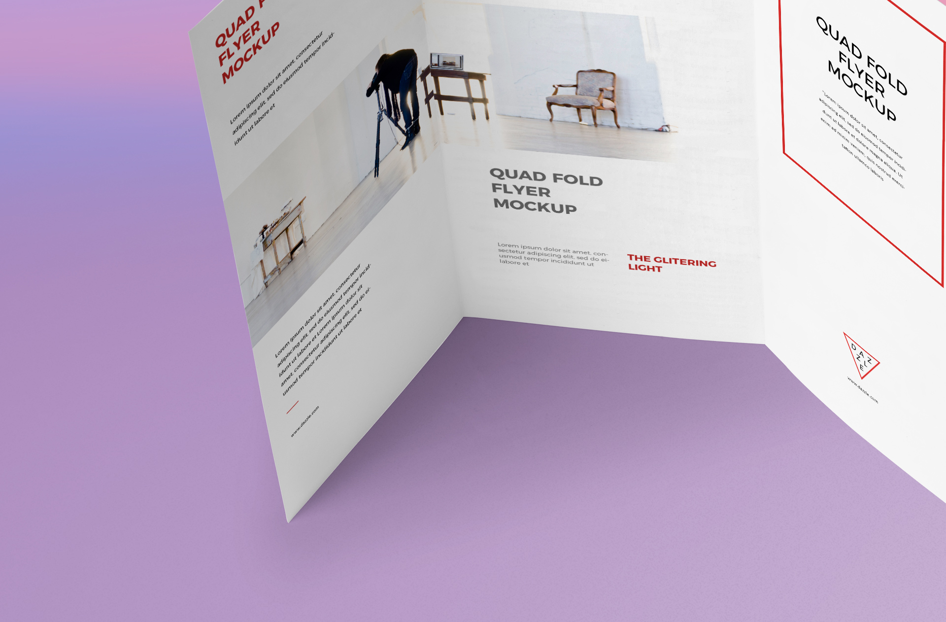 A4 flyer mockup