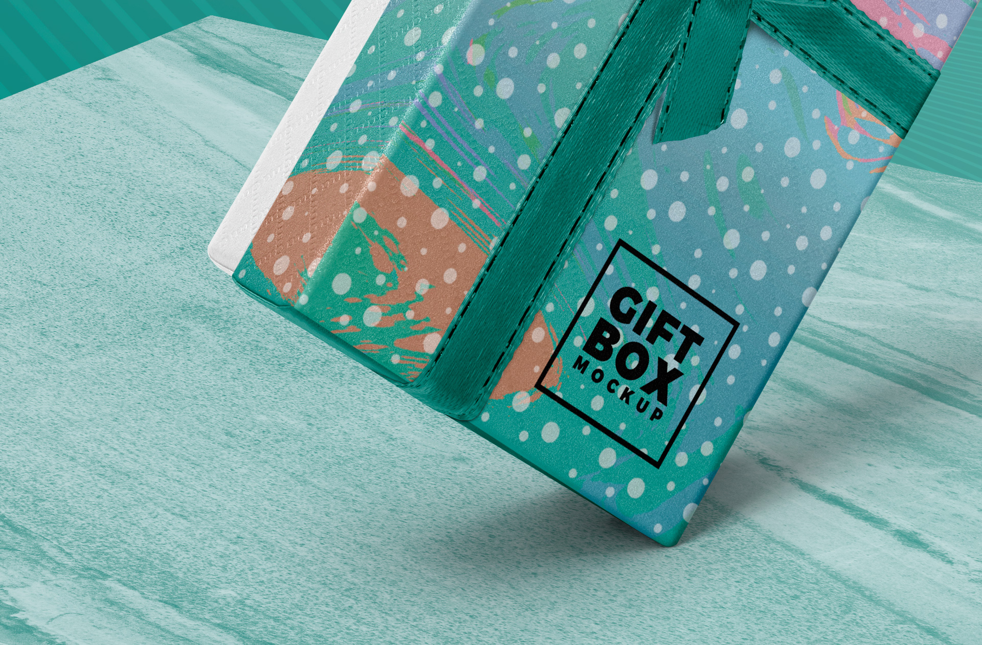 custom printed box mockup