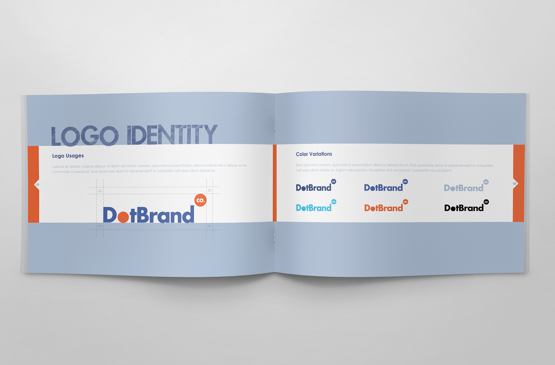 brand book template