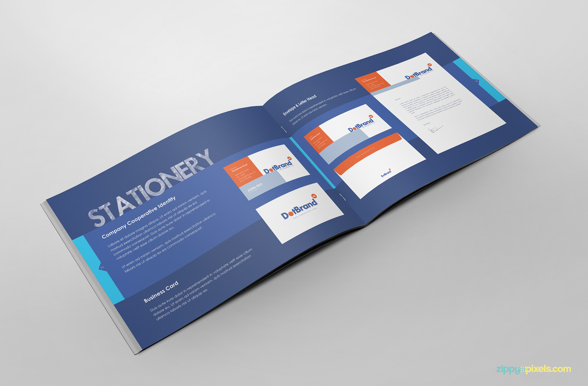 brand book template