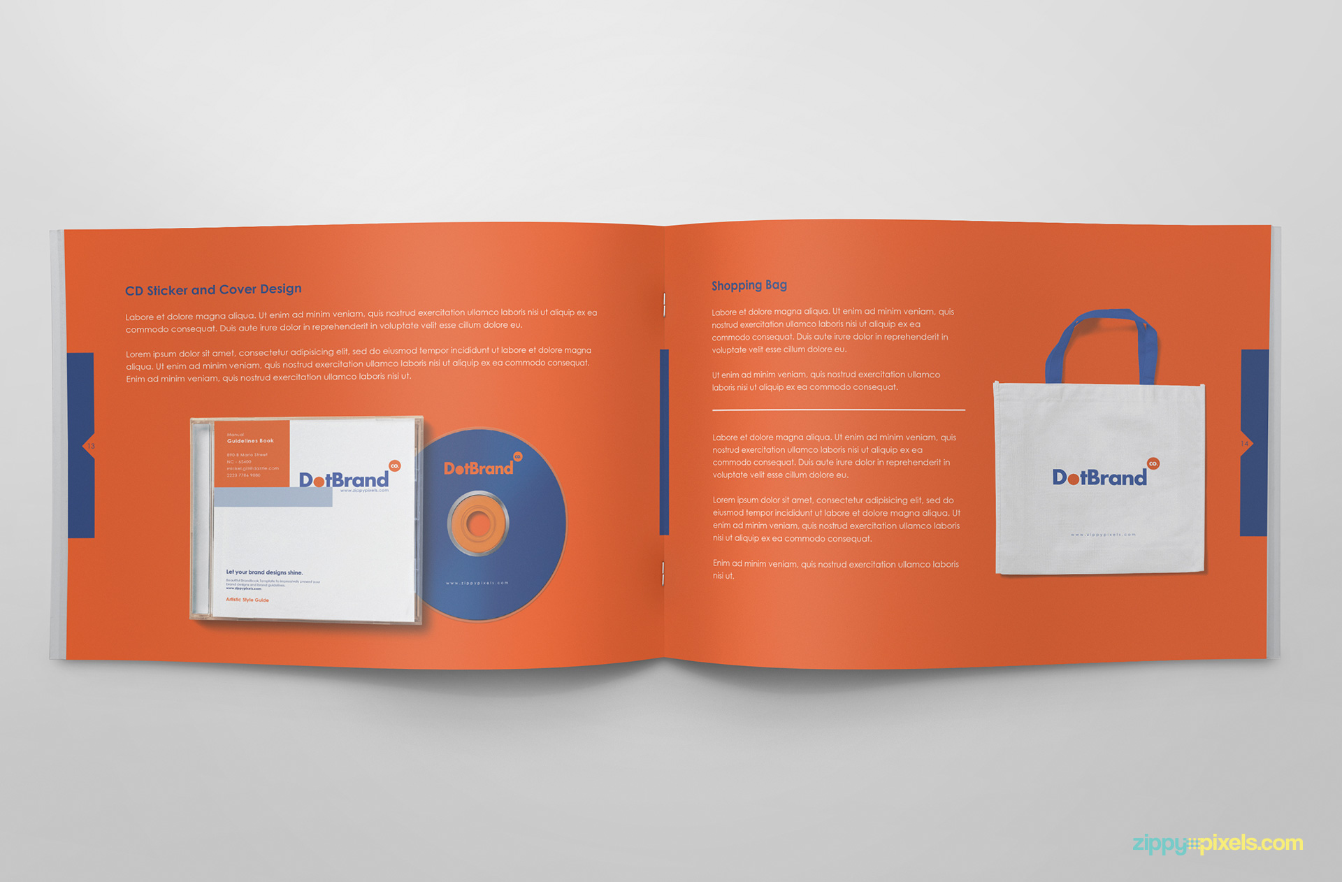 brand book template