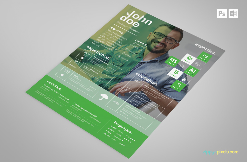 graphic designer resume