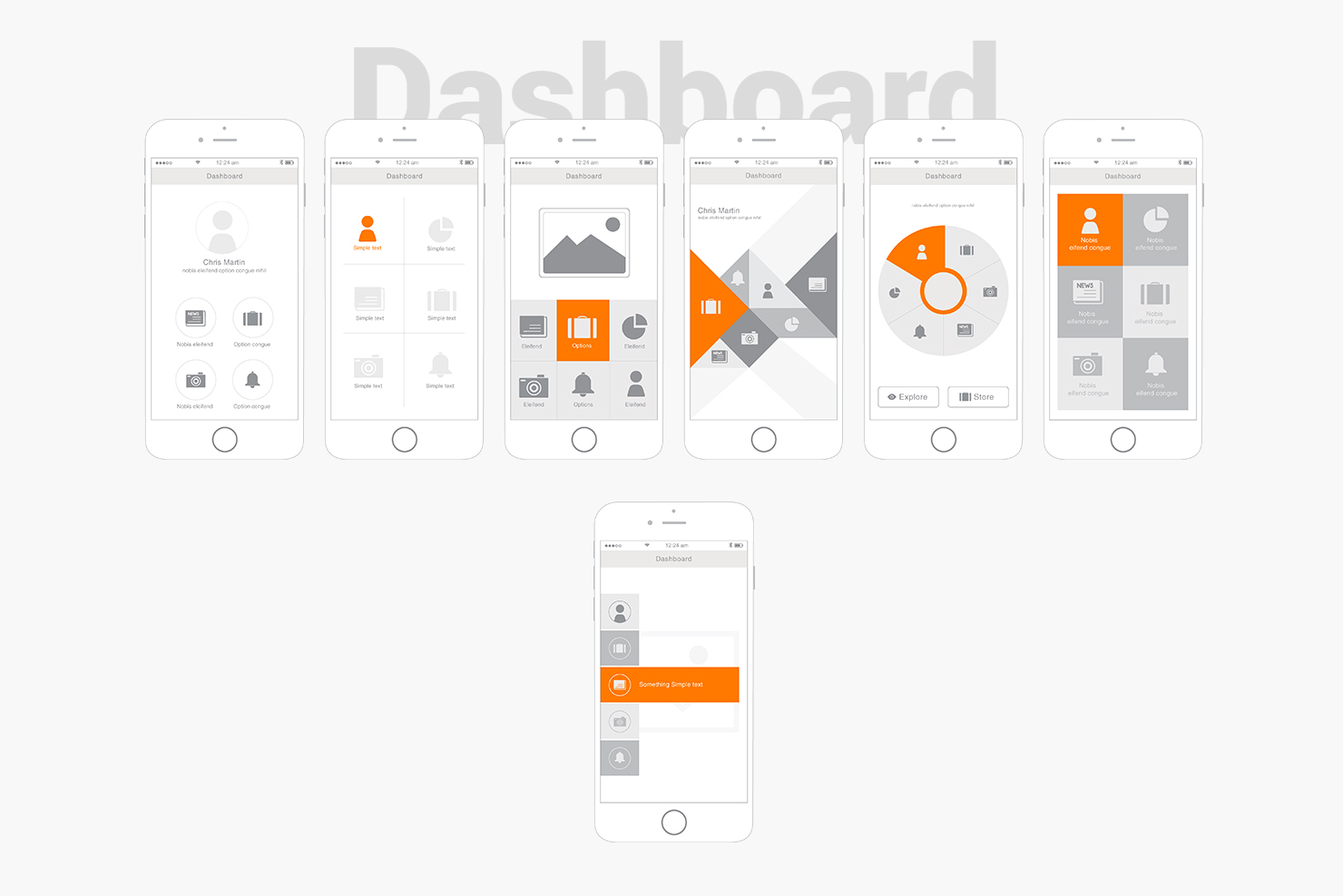 app design wireframe