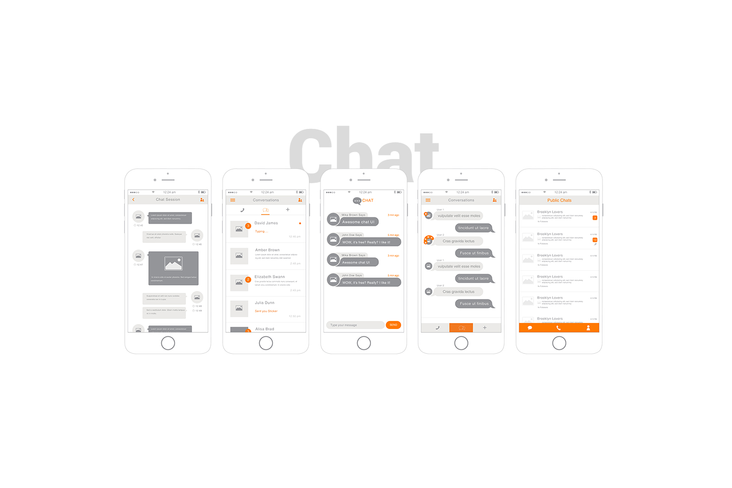 app design wireframe