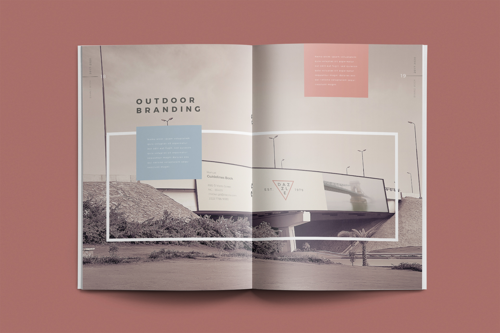 brand book template