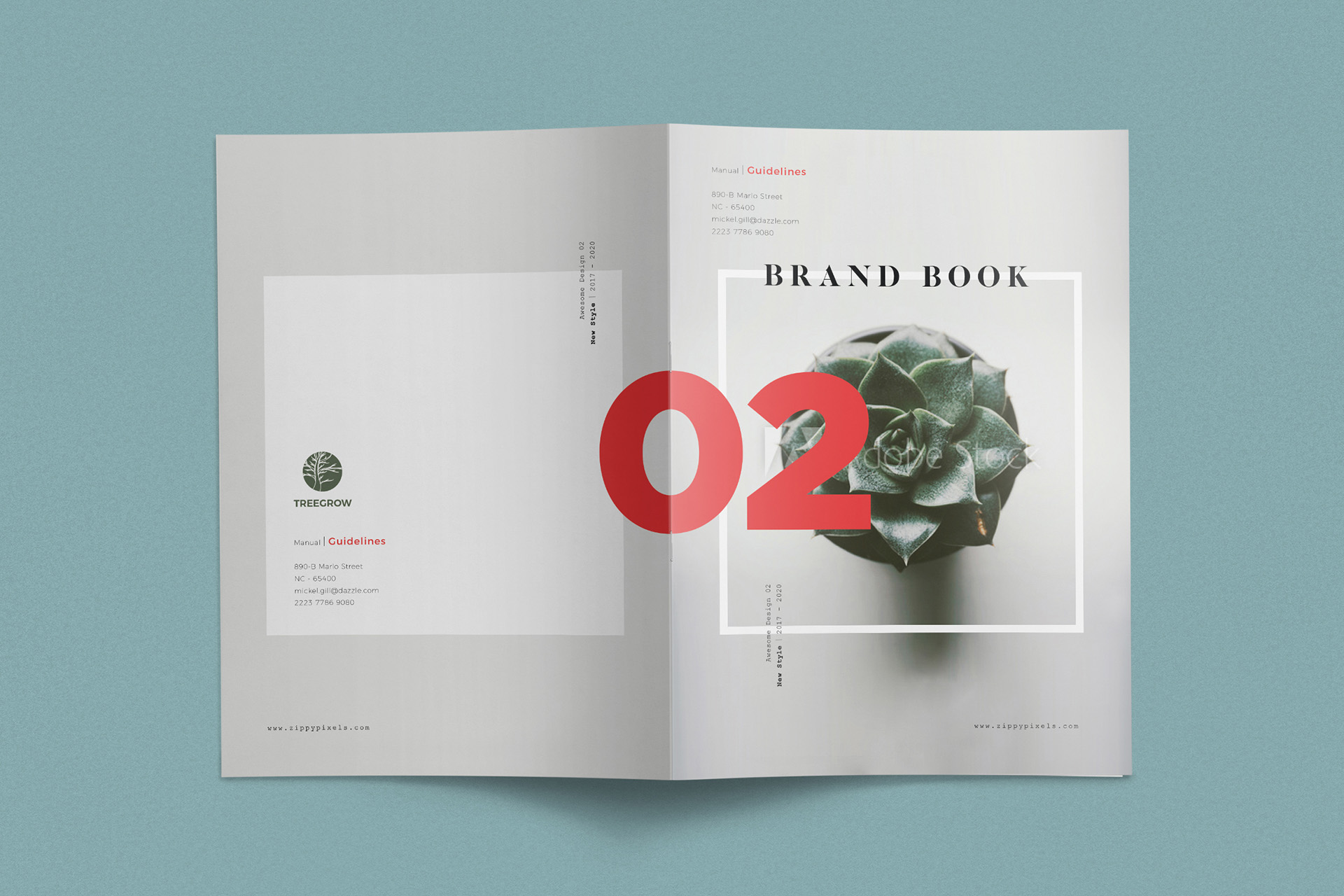 botanical brand book
