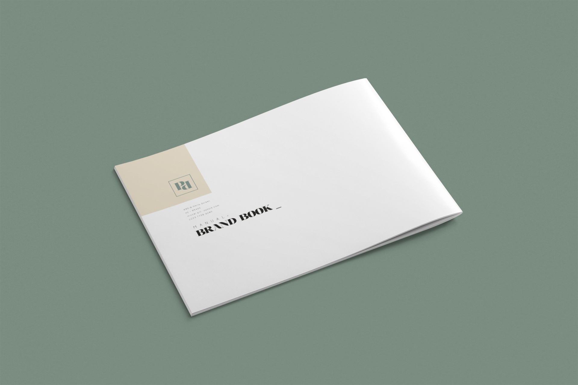 brand book template