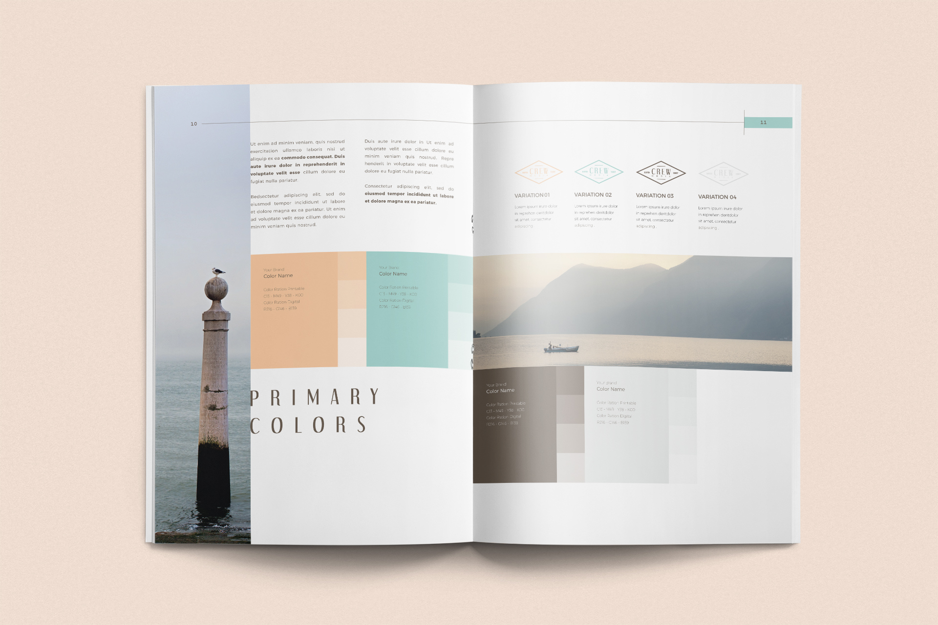 brand book template