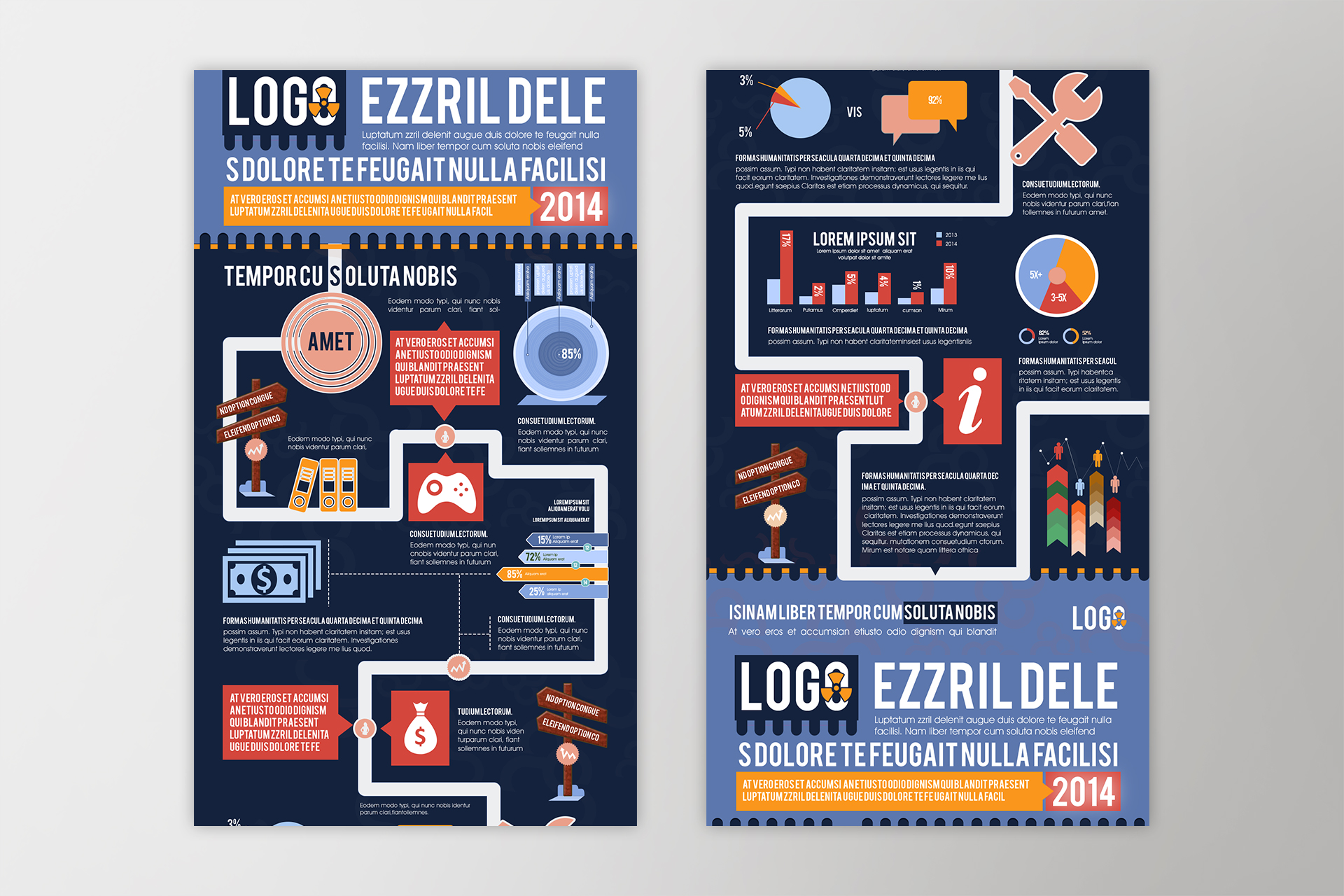 business infographic template
