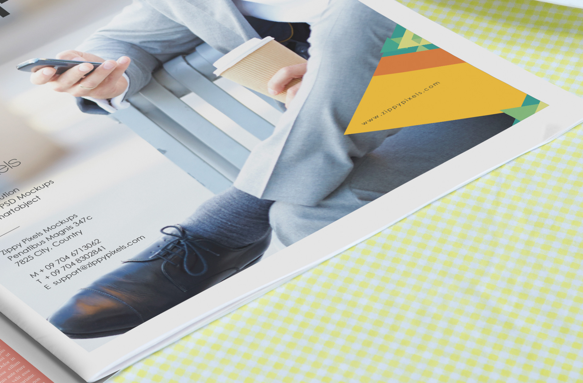 advertising mockup
