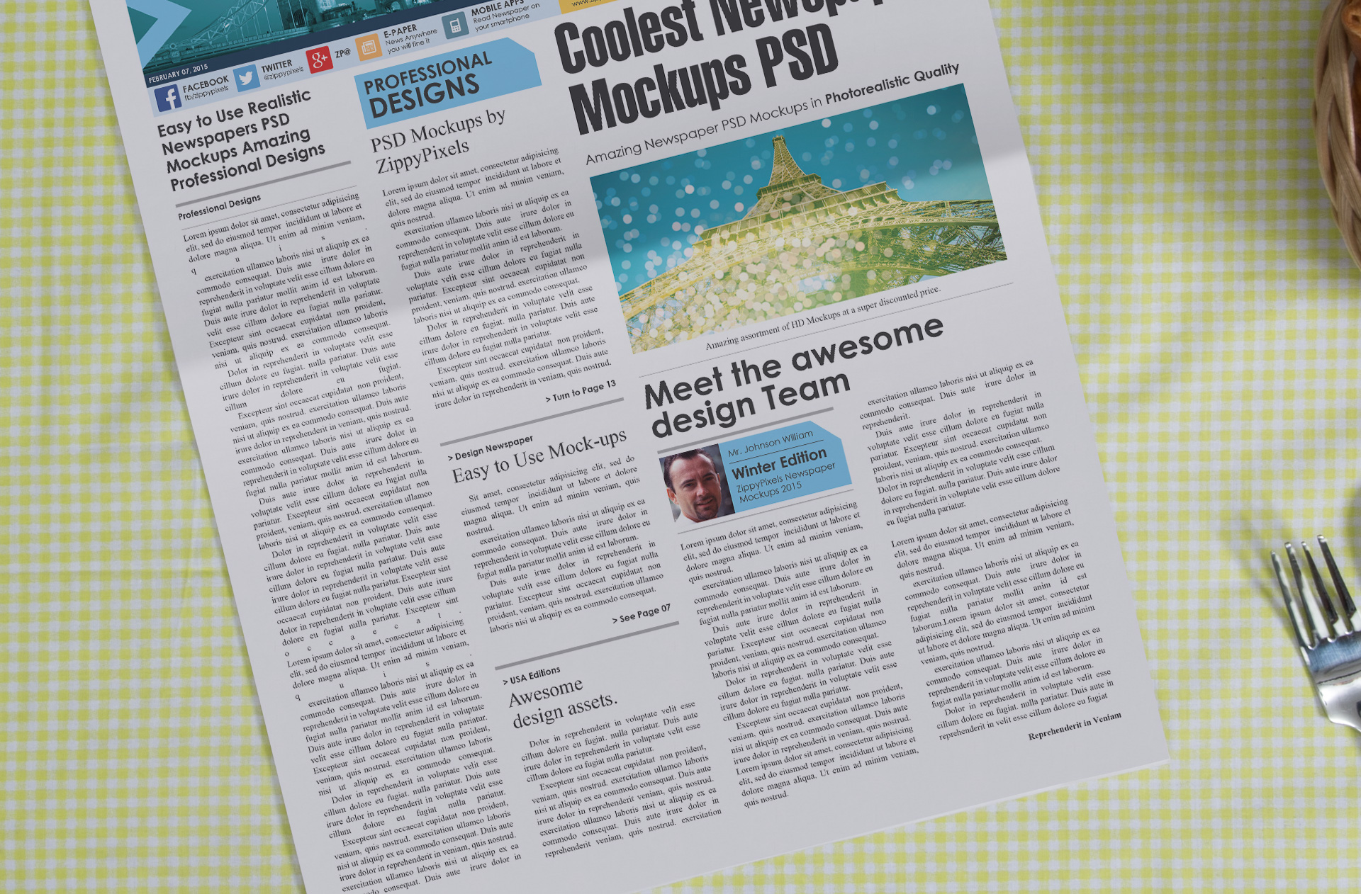 broadsheet newspaper