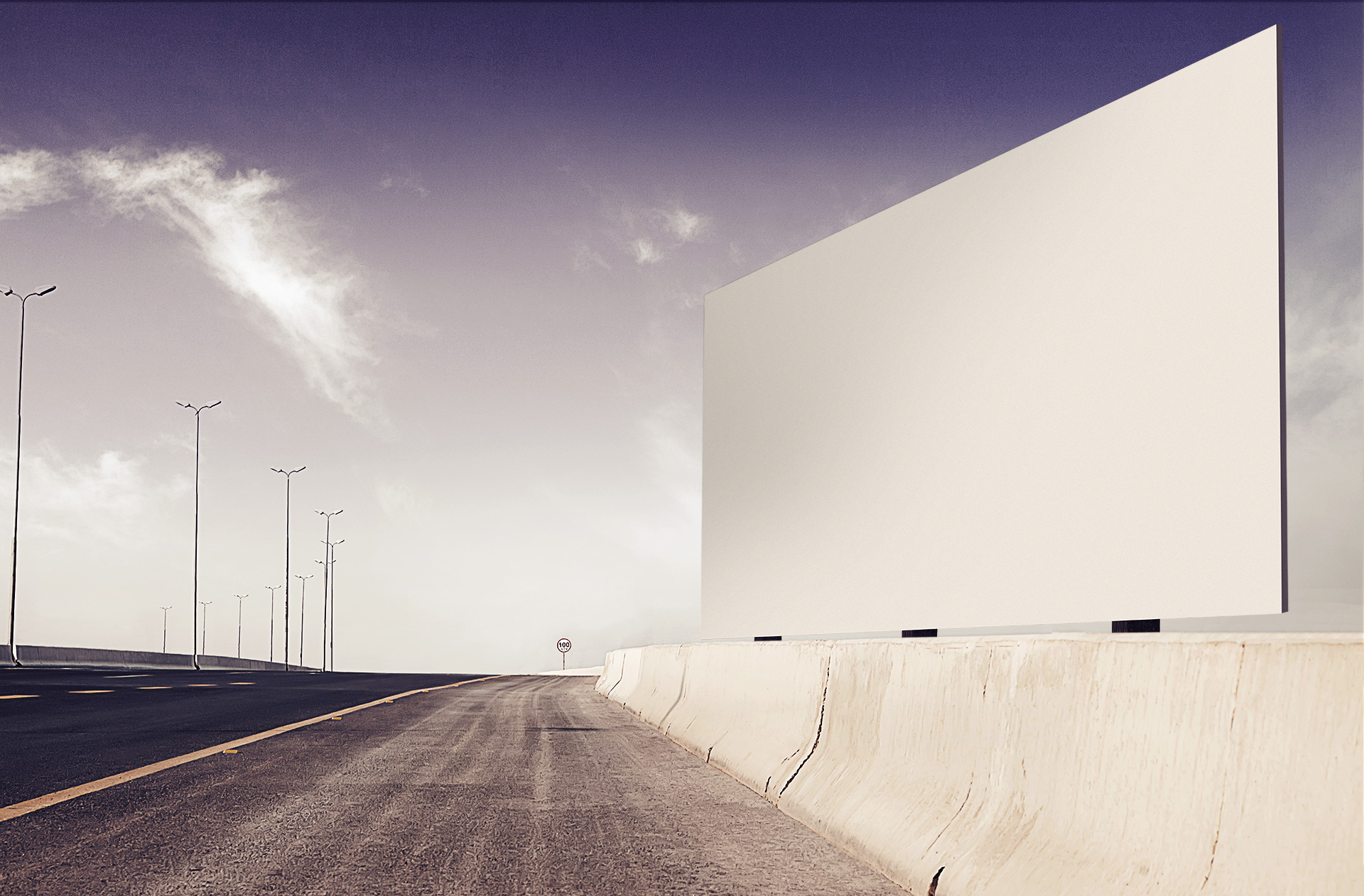 advertisement mockup