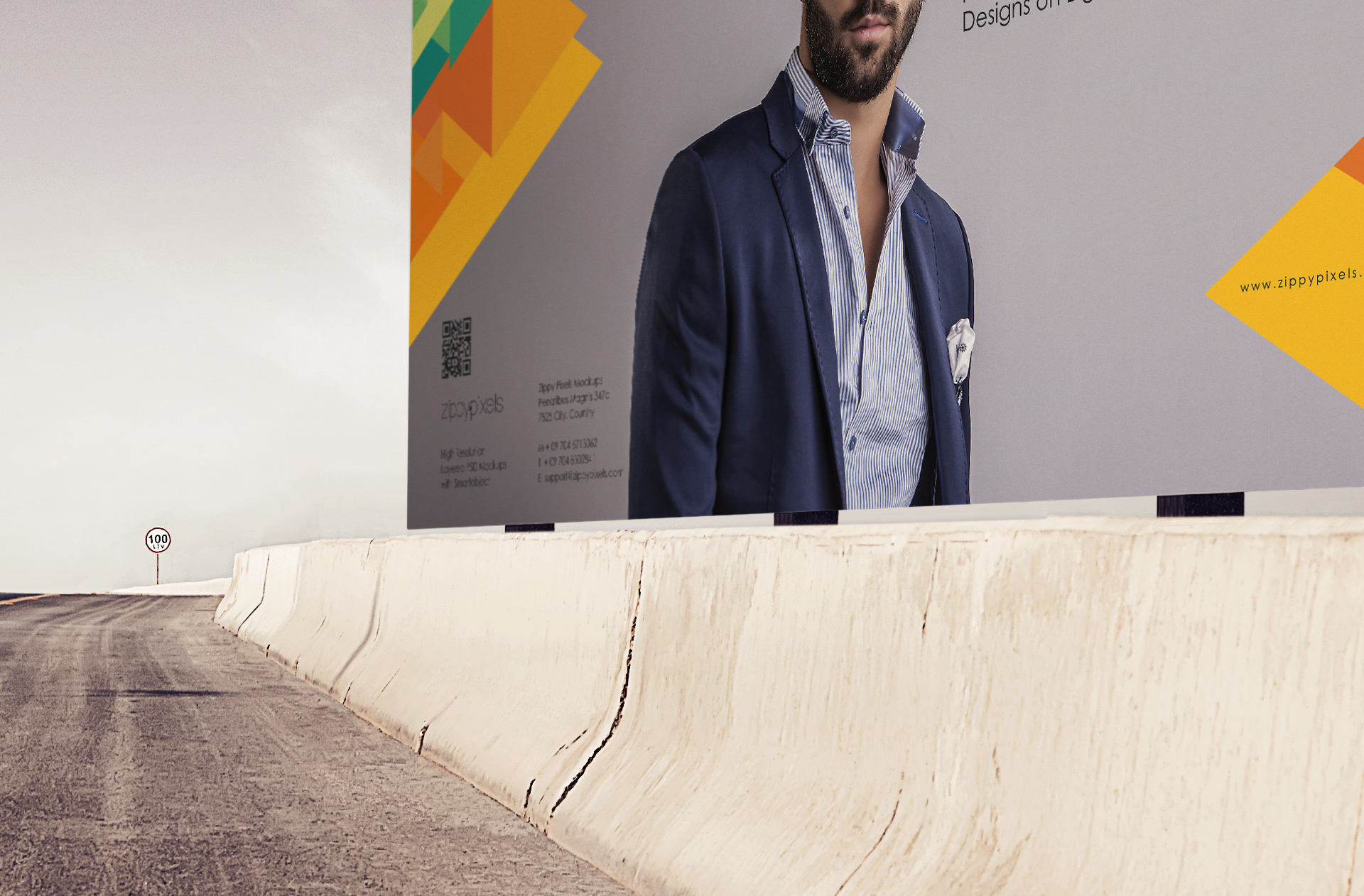 advertisement mockup