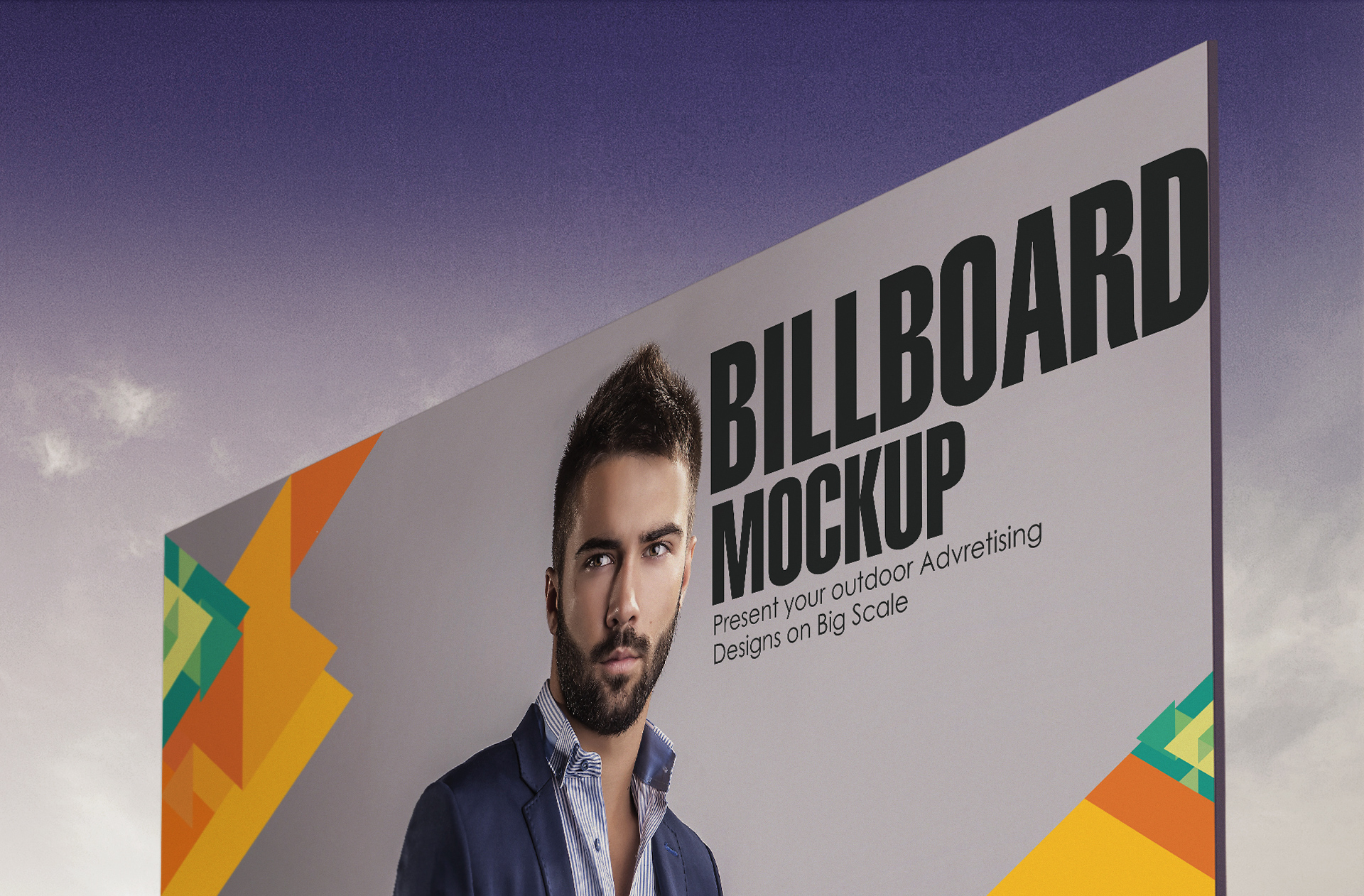 advertisement mockup