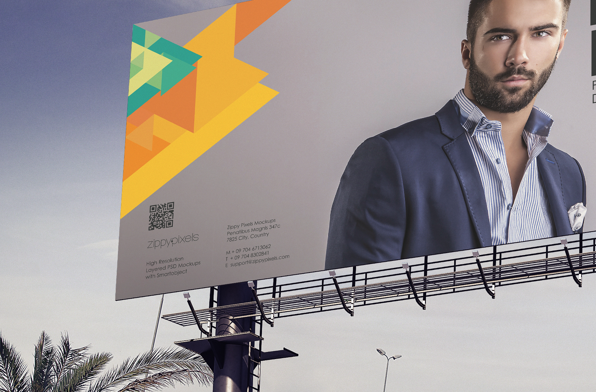 advertisement mockup
