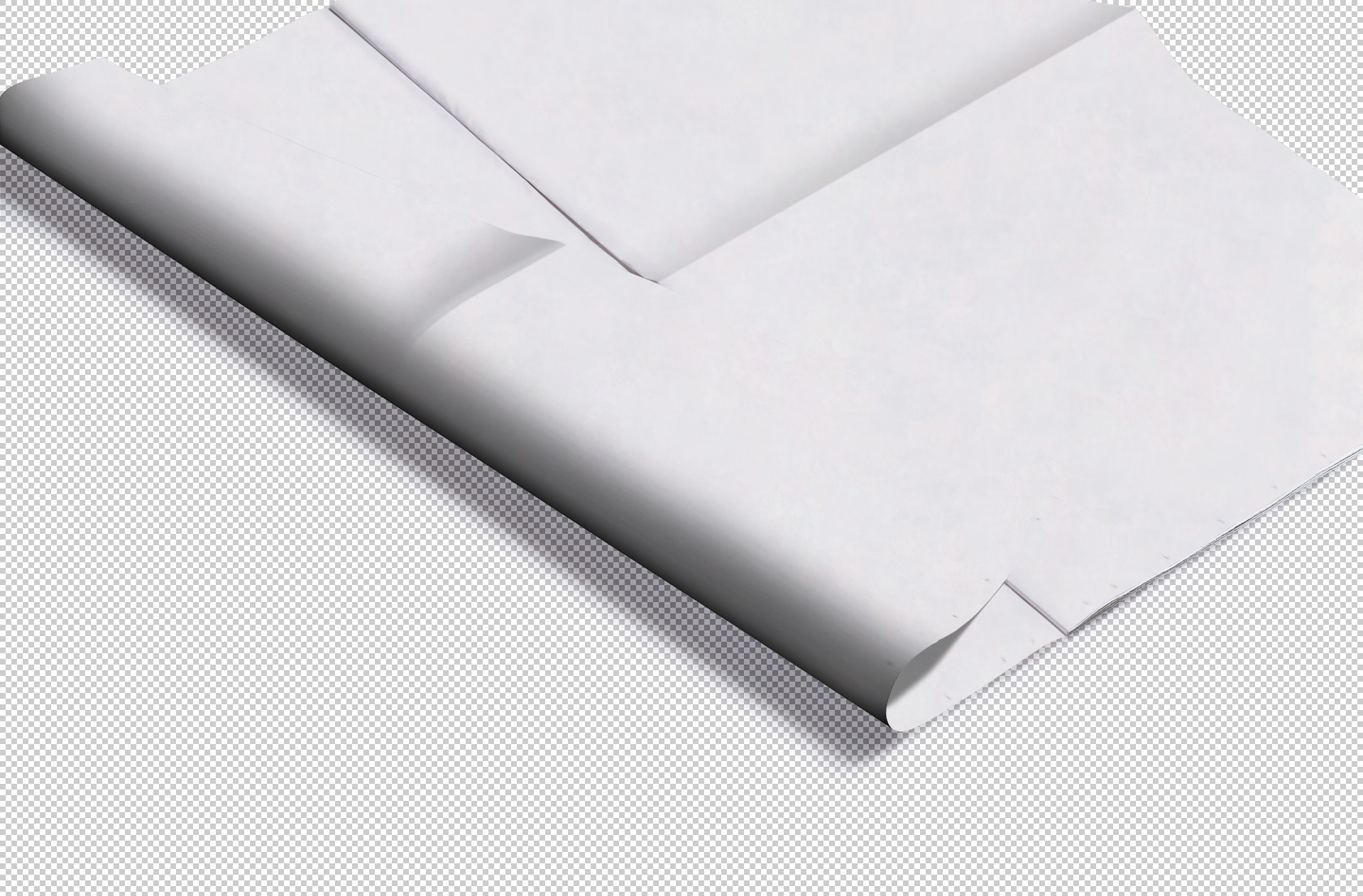 broadsheet mockup