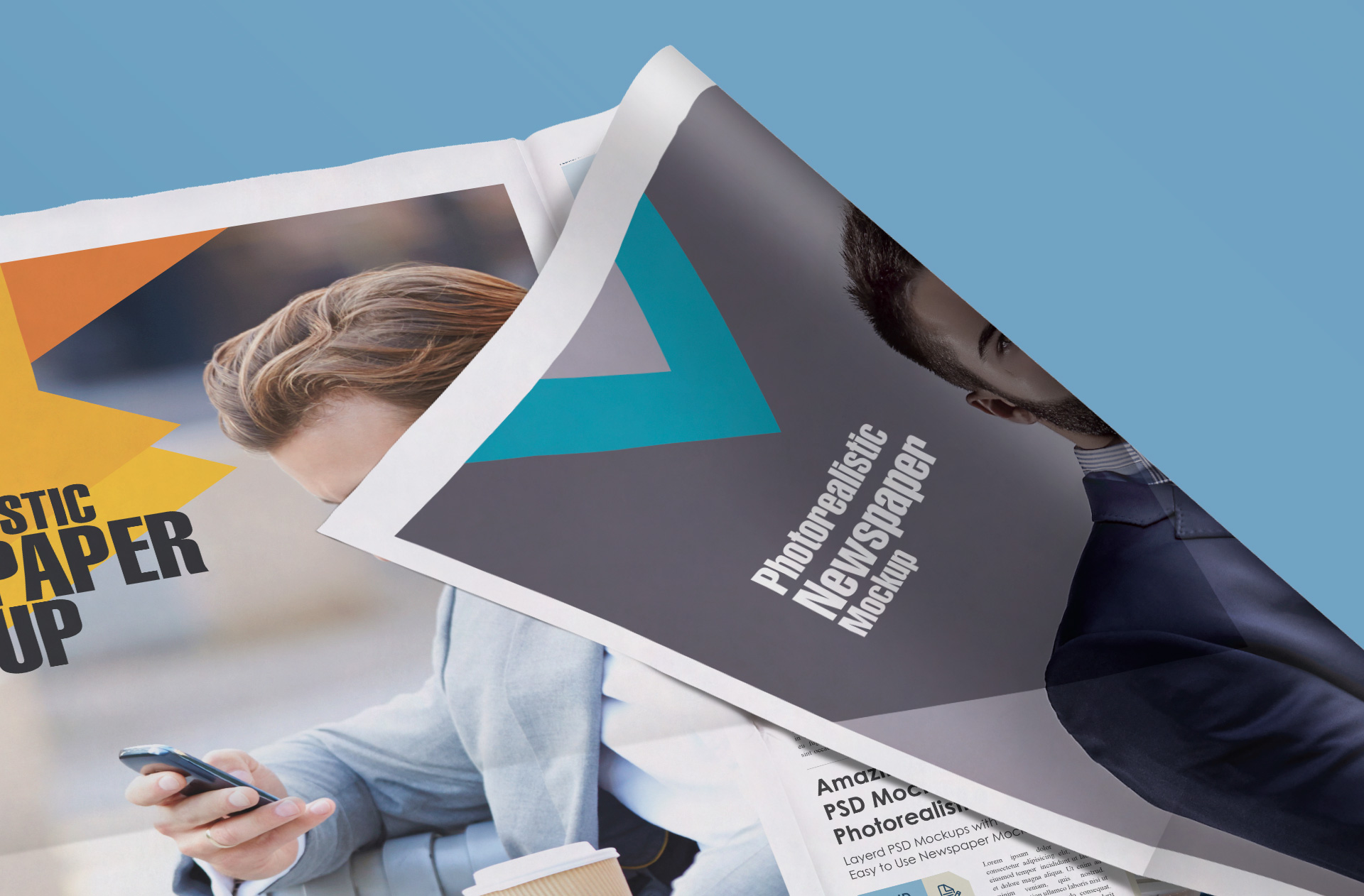 broadsheet mockup