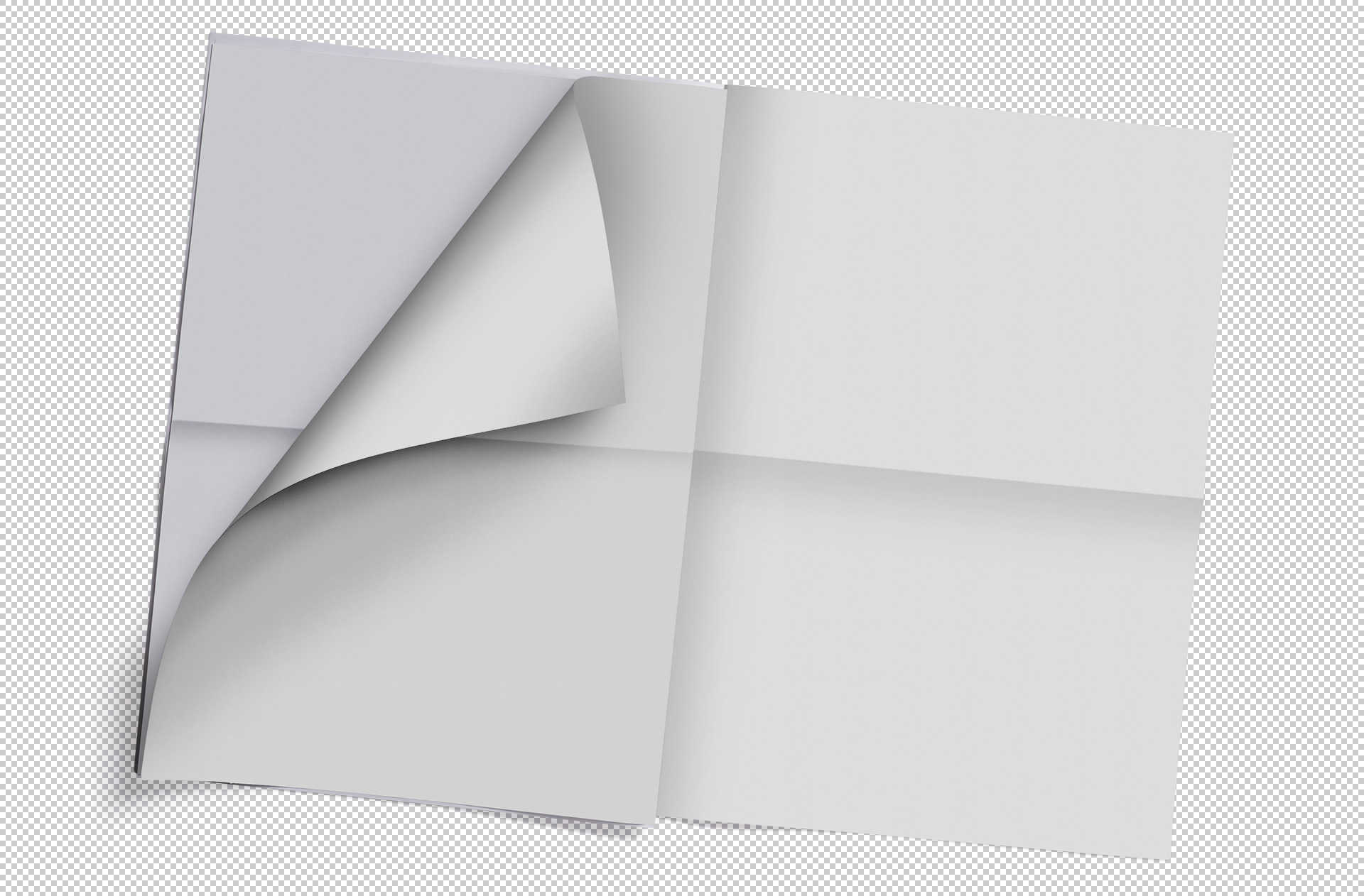 broadsheet mockup