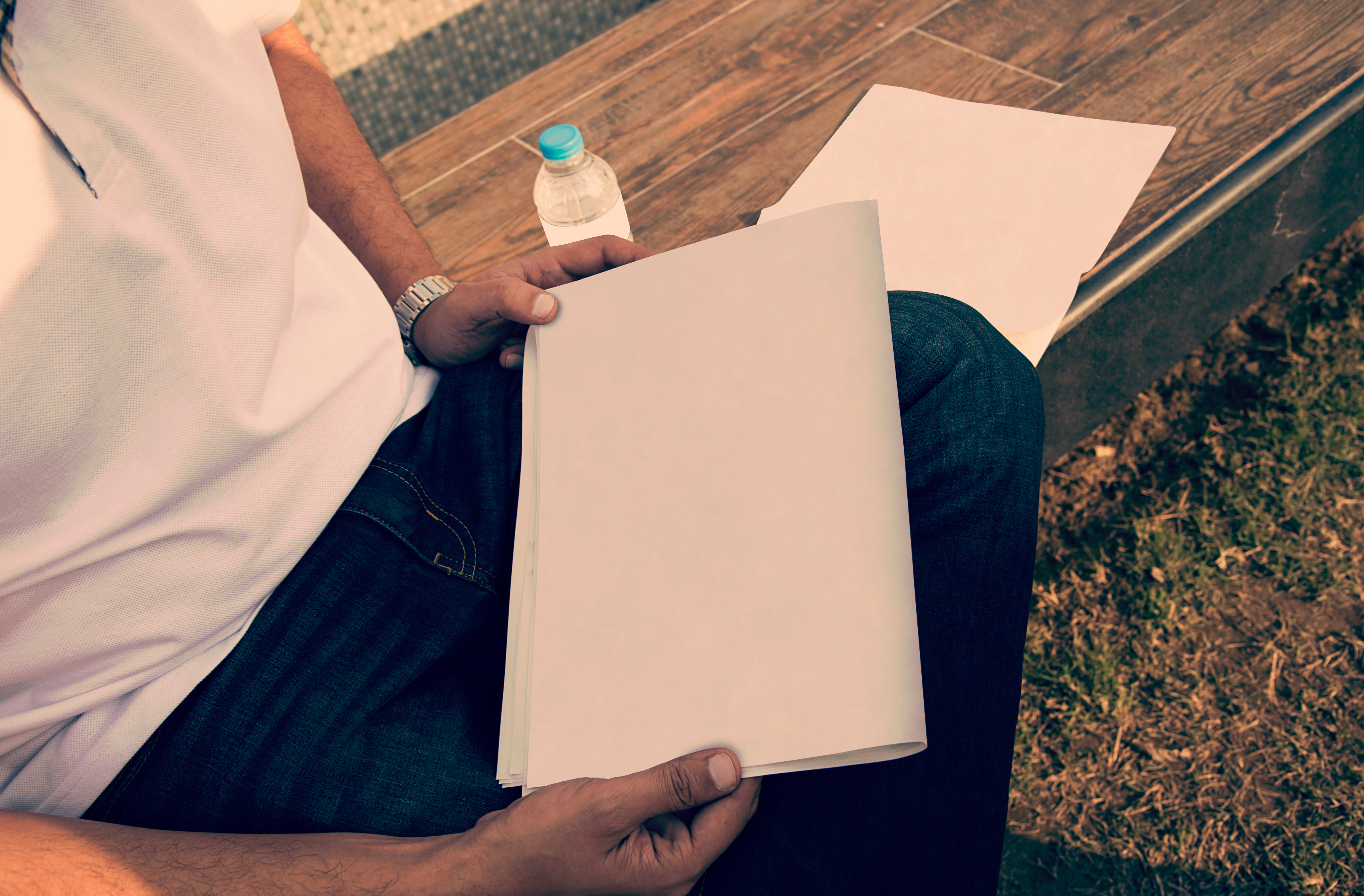 broadsheet mockup