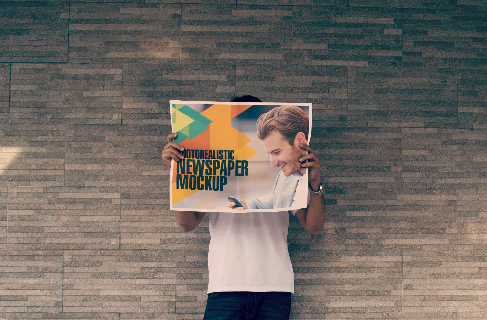 broadsheet mockup