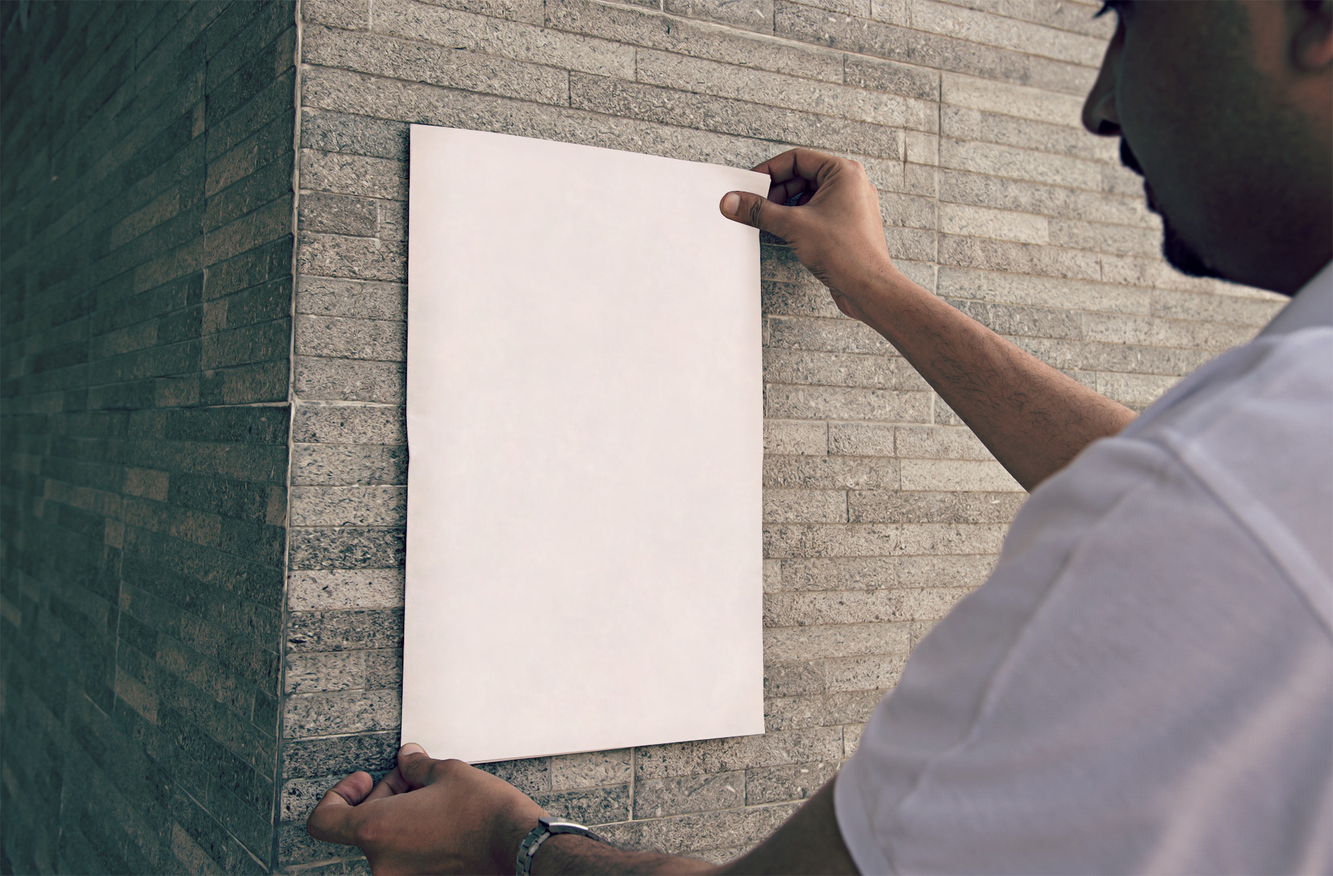 broadsheet mockup