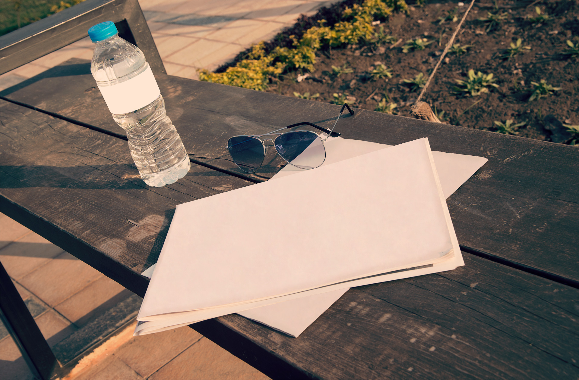 broadsheet mockup