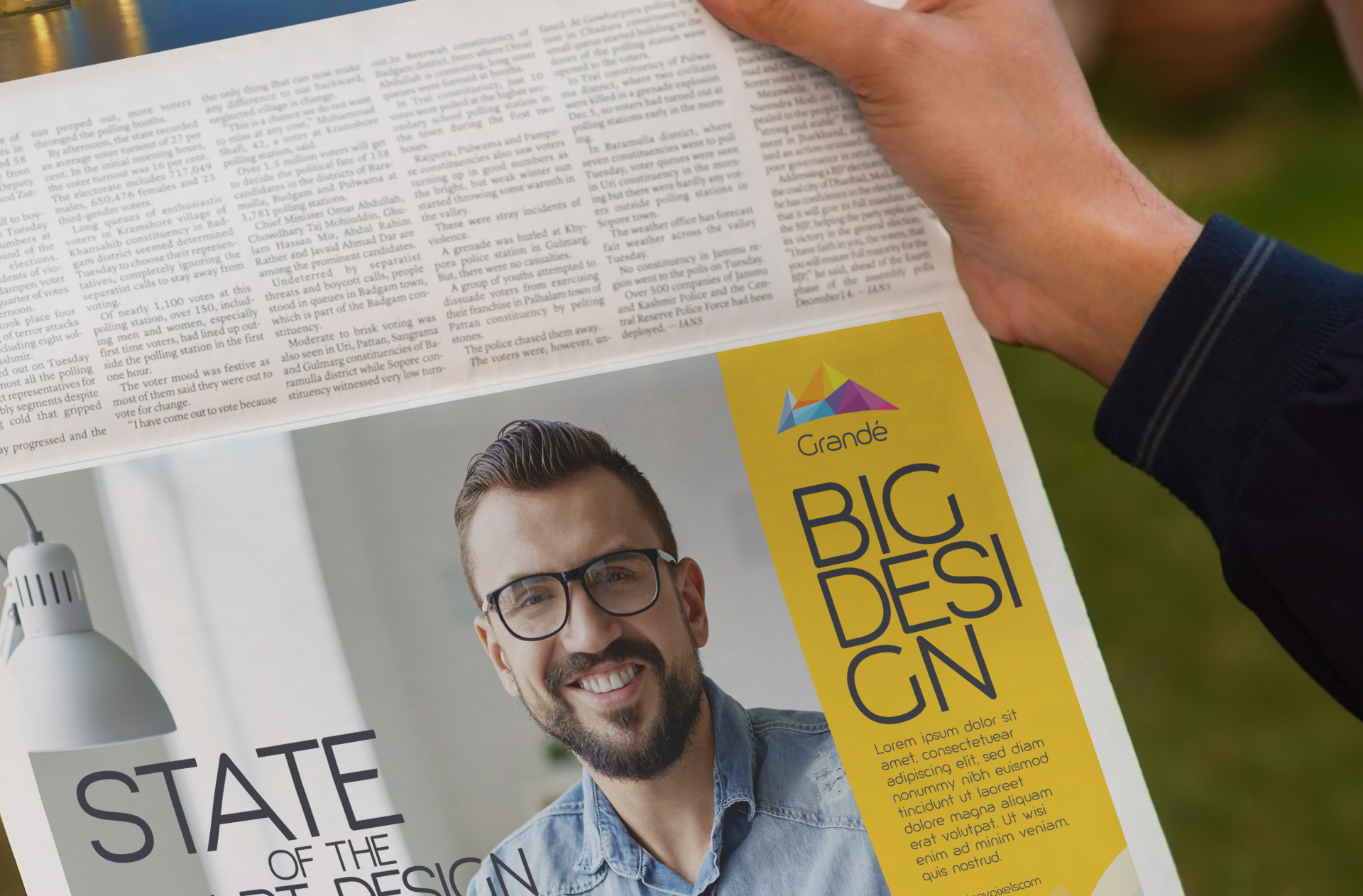 ad showcase PSD