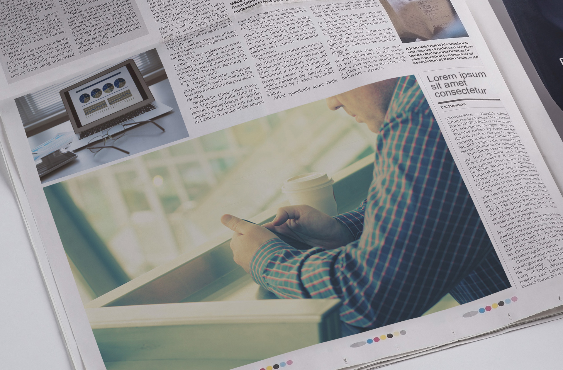 advertising layout PSD